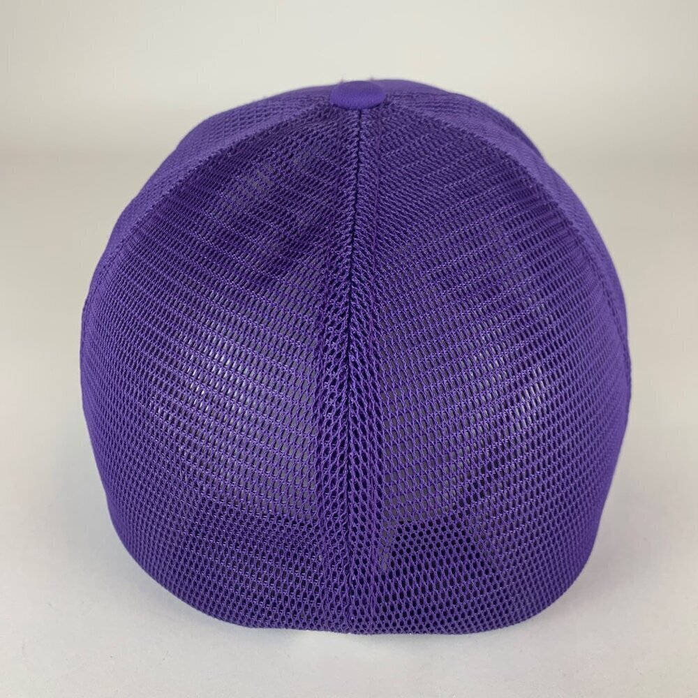 TCU Horned Frogs NCAA Purple Nike Golf Stretch Fitted Hat Mens M/L - Picture 3 of 6